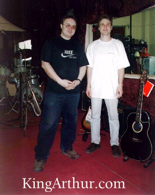 Aiax and
Denis in a Russian Recording Studio