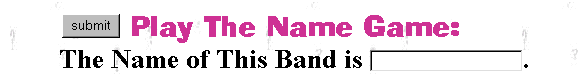 Play The Name Game