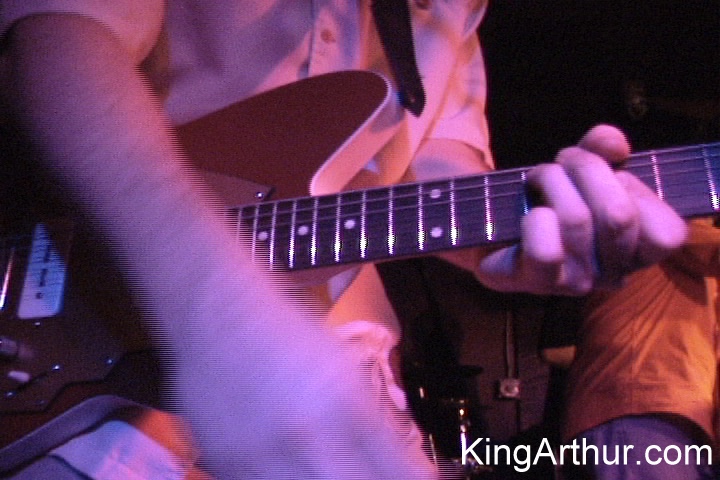 Mike Playing The Guitar